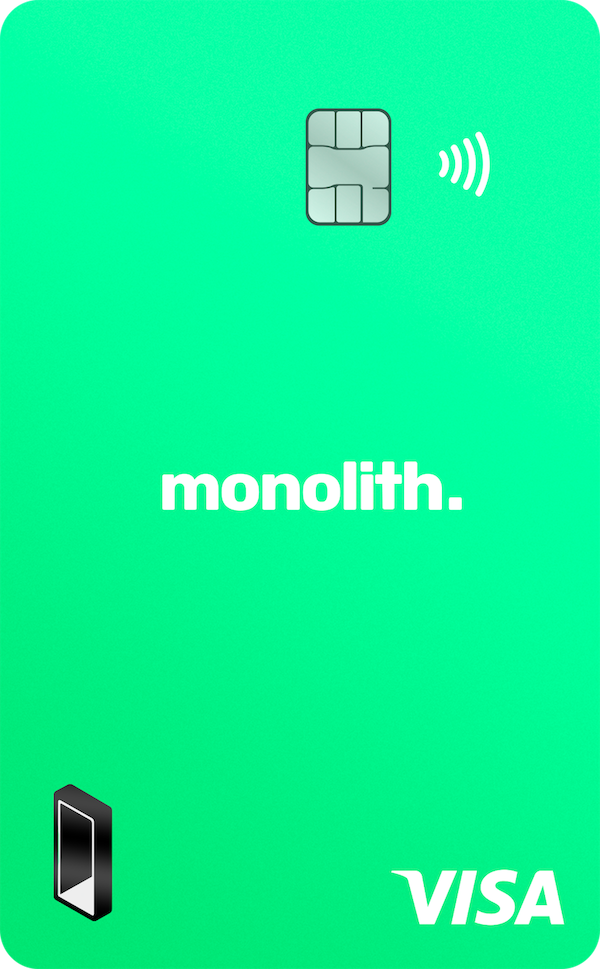 Monolith Bitcoin debit card