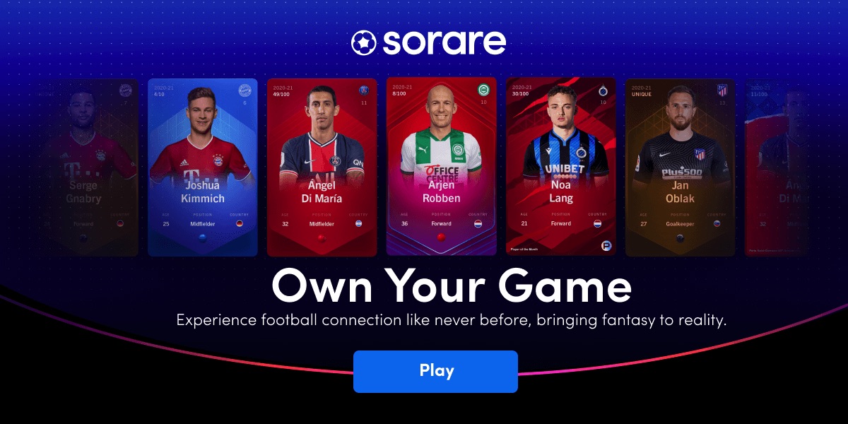 sorare crypto game