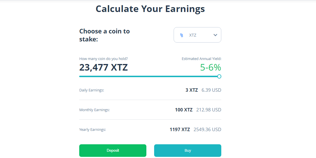 CEX.io staking