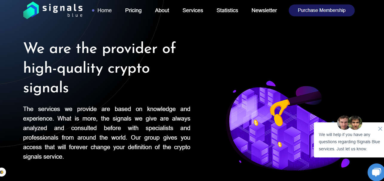 crypto currency signal provider